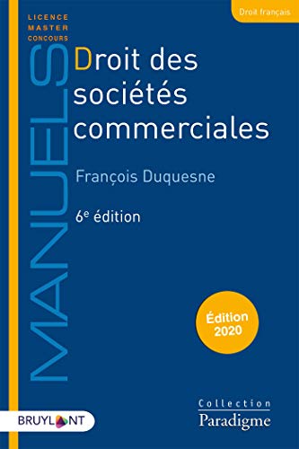 Imagen de archivo de Droit des socits commerciales a la venta por Ammareal