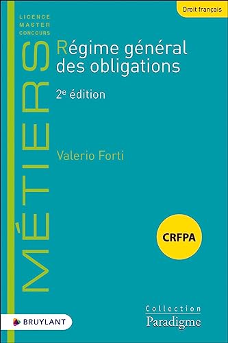 Stock image for Rgime gnral des obligations 2ed [Broch] Forti, Valerio for sale by BIBLIO-NET