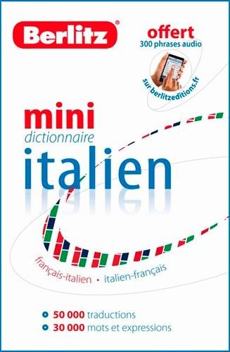 9782400190123: Mini dictionnaire Berlitz Italien: Franais-Italien, Italien-Franais