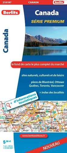 Beispielbild fr CANADA ROUTIERE ET TOURISTIQUE PREMIUM zum Verkauf von Phatpocket Limited