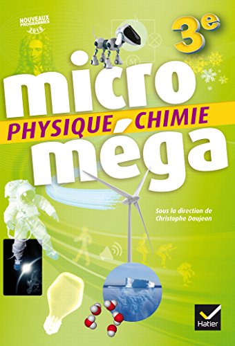 9782401000070: Micromega - Physique-Chimie 3e Ed. 2016 - Livre eleve