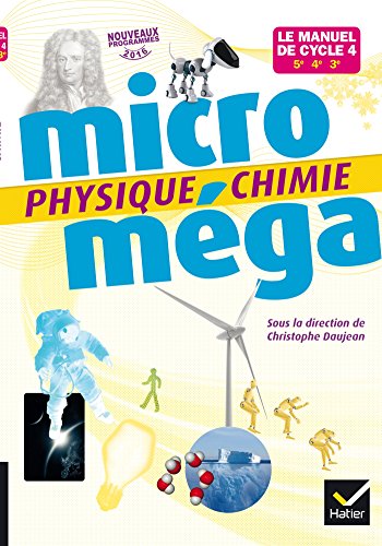 9782401000094: Micromga - Physique-Chimie Cycle 4 d. 2017 - Livre lve