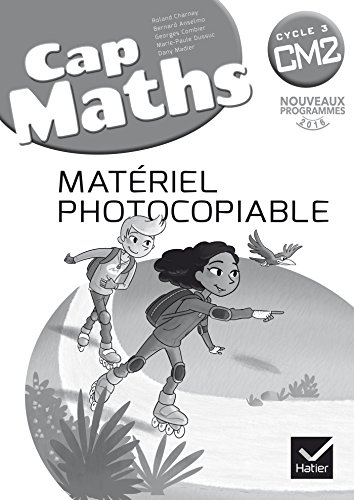 Stock image for Cap Maths, Cm2 Cycle 3 : Matriel Photocopiable : Nouveaux Programmes 2016 for sale by RECYCLIVRE