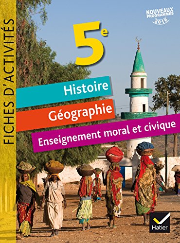 Stock image for Fiches d'activits - Histoire-Gographie-EMC 5e d. 2017 for sale by medimops