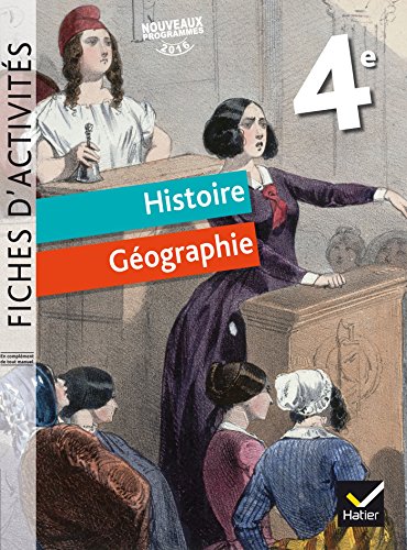 Beispielbild fr Fiches d'activits - Histoire-Gographie 4e d. 2017 zum Verkauf von medimops