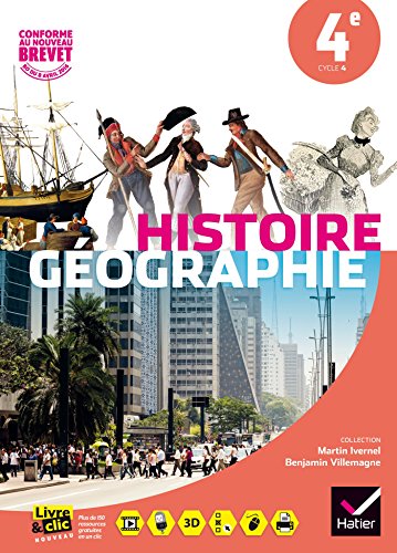 9782401020122: Histoire-Gographie 4e d. 2016 - Manuel de l'lve