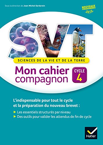 Beispielbild fr SVT cycle 4 d. 2016 Mon cahier compagnon - Cahier de l'lve zum Verkauf von Ammareal