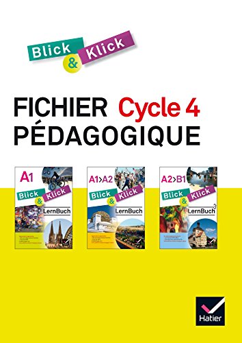 Stock image for Blick und klick Cycle 4 d. 2016 - Fichier pdagogique for sale by Ammareal
