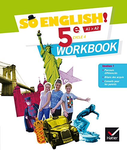 Beispielbild fr So English! - Anglais 5e d. 2017 - Workbook zum Verkauf von La Plume Franglaise