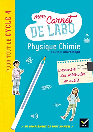 Beispielbild fr Physique Chimie Cycle 4 : Mon carnet de labo zum Verkauf von medimops