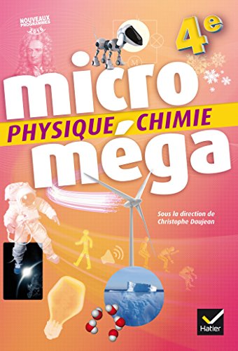 9782401027114: Micromga - Physique-Chimie 4e d. 2017 - Livre lve (Micromga collge)