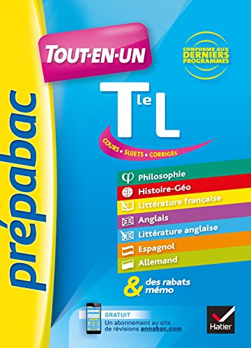 Beispielbild fr Prpabac Tout-en-un Tle L: tout pour rviser le Bac L zum Verkauf von Ammareal