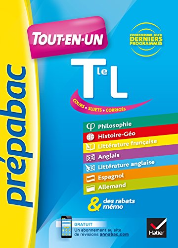 Stock image for Prpabac Tout-en-un Tle L: tout pour rviser le Bac L for sale by Ammareal