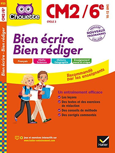 Imagen de archivo de Bien crire, bien rdiger CM2/6e a la venta por medimops