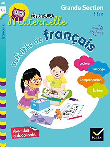 9782401042537: Activits de franais Grande Section