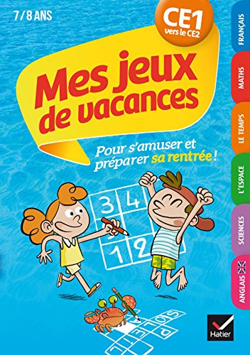 Stock image for Mes jeux de vacances du CE1 vers le CE2- Cahier de vacances for sale by medimops