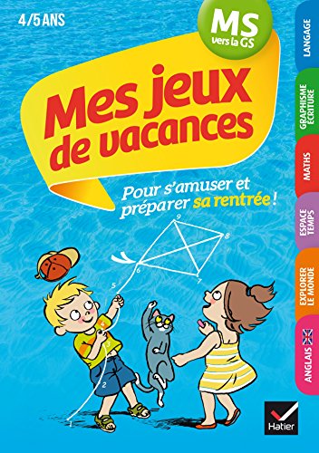 Imagen de archivo de Mes jeux de vacances MS vers la GS- Cahier de vacances a la venta por medimops