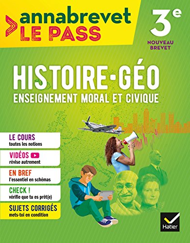 9782401044845: Annabrevet Le Pass - Histoire-gographie EMC 3e