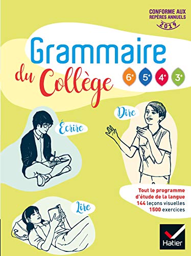 Beispielbild fr Grammaire du collge - Franais 6e/cycle 4 d 2019 - Livre lve zum Verkauf von Ammareal