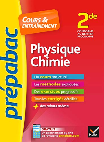 Beispielbild fr Physique Chimie 2de zum Verkauf von Ammareal