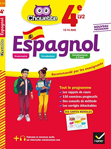 Stock image for Espagnol 4e - LV2 (A1+, A2): cahier d'entranement et de rvision for sale by Ammareal