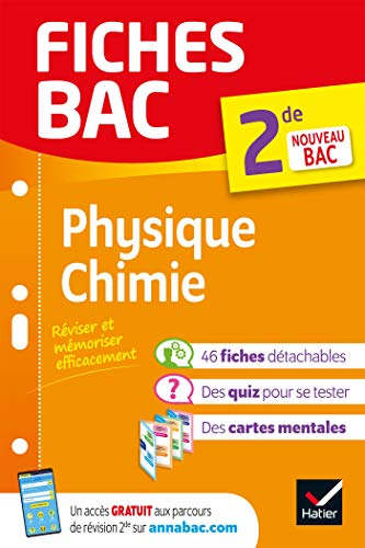 Stock image for Fiches bac Physique-Chimie 2de: nouveau programme de Seconde [Broch] Benguigui, Nathalie; Brossard, Patrice et Royer, Jacques for sale by BIBLIO-NET