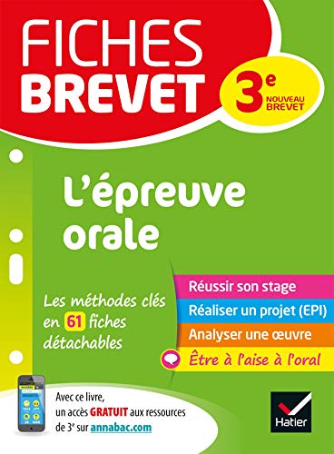 Beispielbild fr Fiches brevet L'preuve orale: pour russir son expos et l'entretien Gaillard, Ccile; Pequignot-Grandjean, Laure; Perrot, Galle; Provost, Isabelle; Ricard, Hlne et Verrier, Matthieu zum Verkauf von BIBLIO-NET