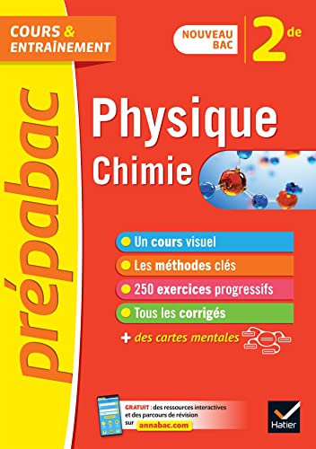 Beispielbild fr Prepabac Cours et entrainement: 2de - Physique Chimie Edition 2019 zum Verkauf von WorldofBooks