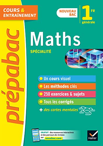 Stock image for Prpabac Maths 1re gnrale (spcialit): nouveau programme de Premire for sale by Ammareal