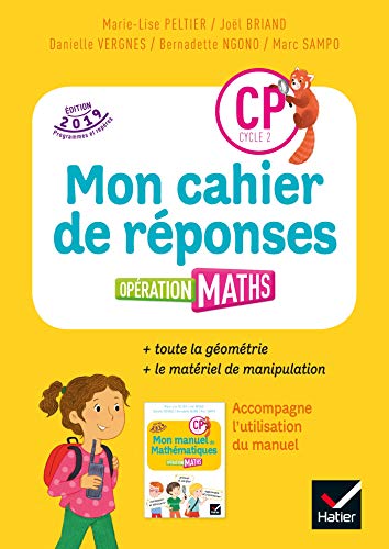 Beispielbild fr Opration Maths CP d.2019 - Cahier de rponses + Matriel zum Verkauf von Ammareal