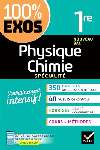 Beispielbild fr Physique-Chimie 1re gnrale (spcialit): exercices rsolus - Nouveau programme de Premire [Broch] Alhalel, Thierry; Frret, Jrme; Garrido, Grgoire et Lacroix, Alexis zum Verkauf von BIBLIO-NET