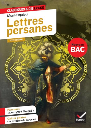 9782401056824: Lettres persanes. Classiques & Cie Lycee 2021-2022: Avec le parcours 