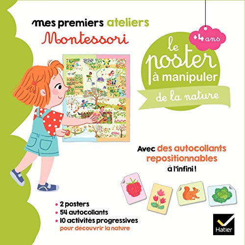Stock image for Coffret Montessori poster  manipuler de la nature for sale by medimops