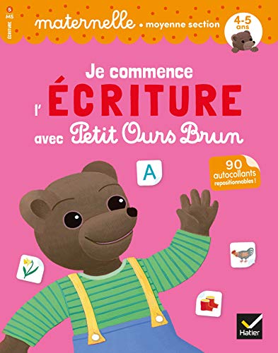 9782401061354: Je commence l'criture avec Petit Ours Brun - moyenne section