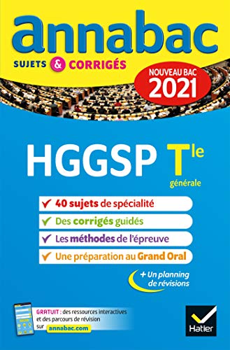 9782401064201: HGGSP Histoire-go, Gopolitique & Sciences politiques Spcialit Tle gnrale: Sujets et corrigs