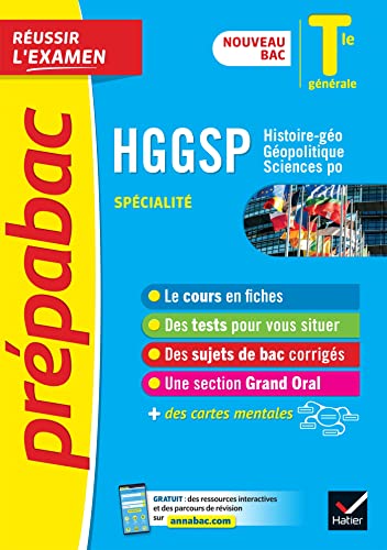 Stock image for HGGSP Tle gnrale (spcialit) - Prpabac Russir l'examen Bac 2022: nouveau programme de Terminale for sale by Ammareal