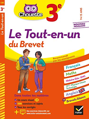 Stock image for Le Tout-en-un Du Brevet, 3e, 14-15 Ans : Franais, Maths, Histoire Go, Emc, Svt, Physique Chimie, T for sale by RECYCLIVRE