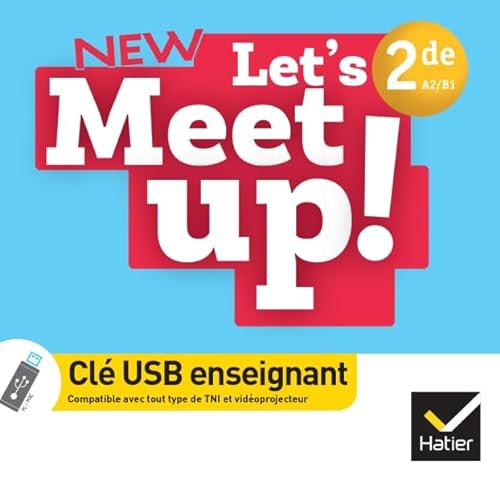9782401065512: Let's Meet up! Anglais 2de - ed. 2023 - Cl USB
