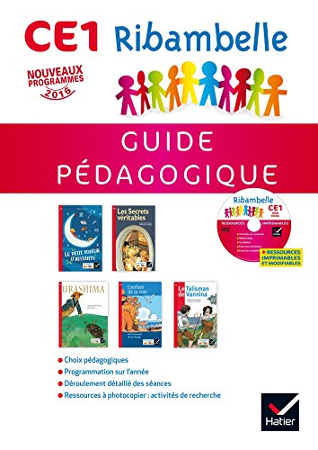 Beispielbild fr Ribambelle CE1 srie rouge d. 2016 - Guide pdagogique + CD-Rom zum Verkauf von Gallix