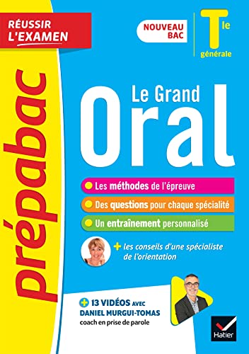 Beispielbild fr Prpabac Le Grand Oral Tle gnrale - Bac 2023: nouveau bac zum Verkauf von Ammareal