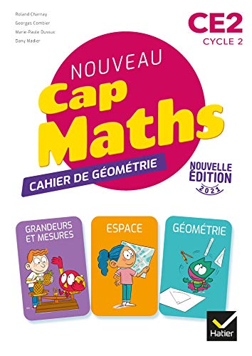 Beispielbild fr Cap Maths CE2 - d. 2021 - Cahier de Gomtrie-mesure zum Verkauf von Ammareal