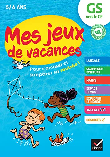 Imagen de archivo de Mes jeux de vacances GS vers le CP- 2024: pour s'amuser et prparer sa rentre [Broch] Doutremepuich, Florence; Perraud, Franoise et Hesnard, Caroline a la venta por BIBLIO-NET