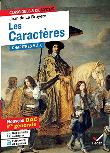 Stock image for Les Caractres, Livres 5  10 (oeuvre au programme Bac 2024, 1re gnrale): suivi du parcours  La comdie sociale  [Broch] Fraud, Dominique et La Bruyre for sale by BIBLIO-NET
