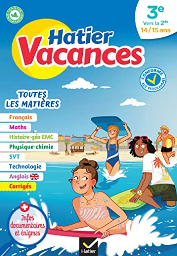 Beispielbild fr Cahier de vacances 2023 de la 3e  la 2de: pour rviser son anne dans toutes les matires zum Verkauf von medimops