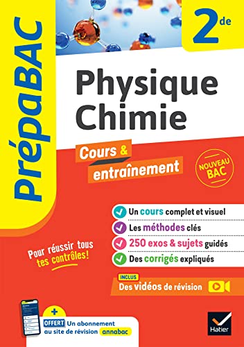 Beispielbild fr Pr©pabac Physique-chimie 2de: nouveau programme de Seconde [FRENCH LANGUAGE - Soft Cover ] zum Verkauf von booksXpress