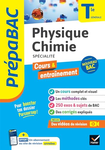 Beispielbild fr Prpabac Physique-Chimie Tle gnrale (spcialit) - Bac 2024: nouveau programme de Terminale zum Verkauf von Gallix