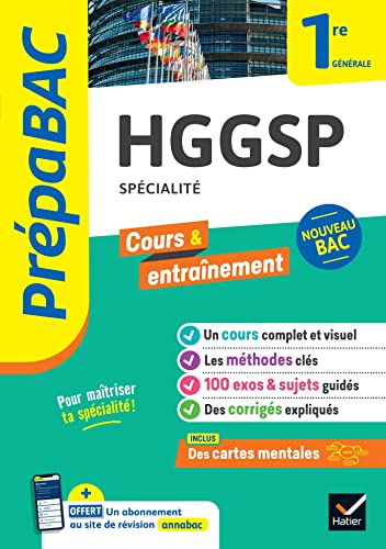 Beispielbild fr Prépabac HGGSP 1re générale (spécialité): nouveau programme de Première [FRENCH LANGUAGE - Soft Cover ] zum Verkauf von booksXpress