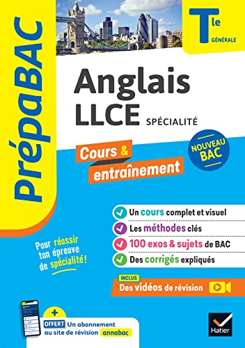 Imagen de archivo de Prpabac Anglais LLCE Tle gnrale (spcialit) - Bac 2024: nouveau programme de Terminale [Broch] Bitaillou, Christine; Courty, Viridiana; Dubuisson, Lucien et Kherbouche, Isabelle a la venta por BIBLIO-NET