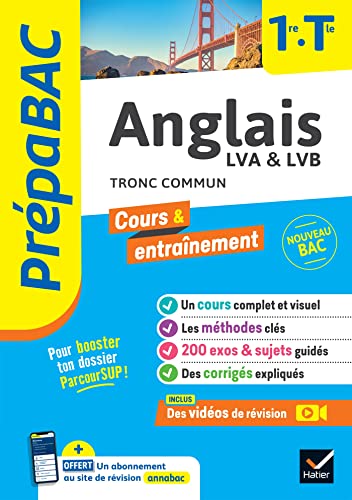 Imagen de archivo de Prépabac Anglais 1re/Tle - Bac 2024: nouveau programme [FRENCH LANGUAGE - Soft Cover ] a la venta por booksXpress