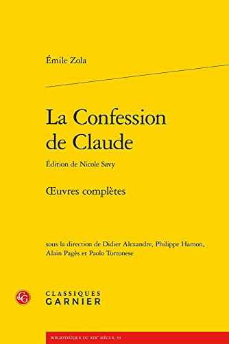 Stock image for Confession de Claude for sale by ISD LLC